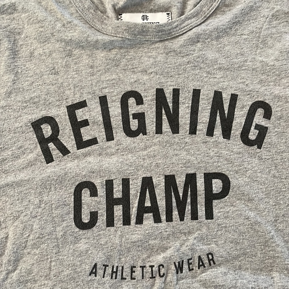 Reigning Champ Athletic Wear Tee Sz S - Picture 2 of 4